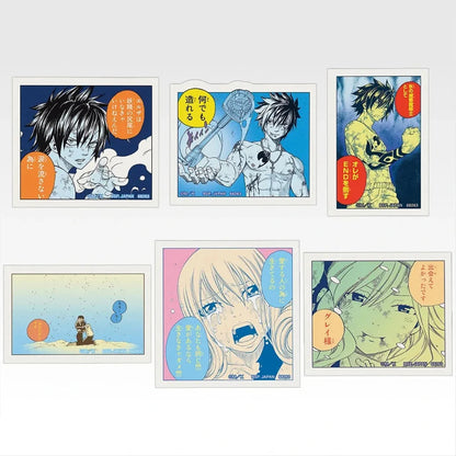 ICHIBAN KUJI FAIRY TAIL 20TH ANNIVERSARY – Stickers Full Set Lot G Bandai