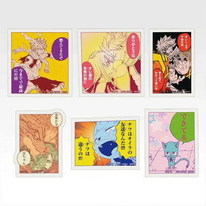 ICHIBAN KUJI FAIRY TAIL 20TH ANNIVERSARY – Stickers Full Set Lot G Bandai
