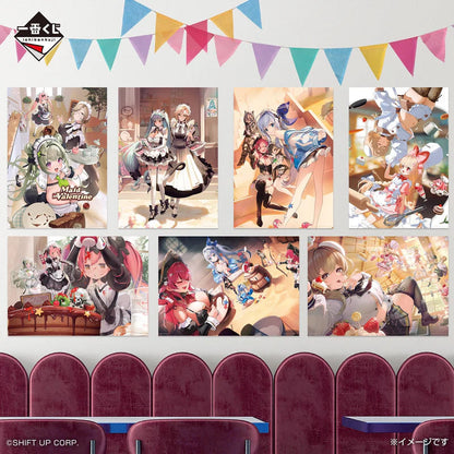 ICHIBAN KUJI GODDESS OF VICTORY: NIKKE CHAPTER 7 – Clear Poster Complete Set H Prize (7 Types) Bandai