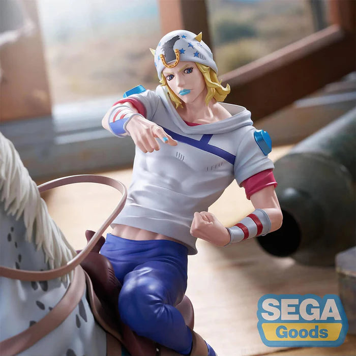 JOJO'S BIZARRE ADVENTURE STEEL BALL RUN – Figurine Johnny Joestar & Slow Dancer Xross Link MangaSphere