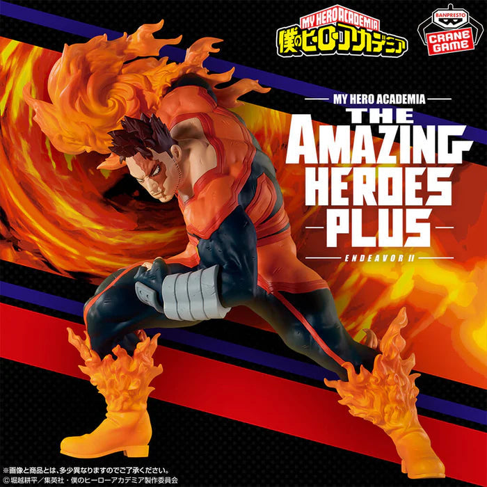 MY HERO ACADEMIA – Figurine Endeavor II The Amazing Heroes Plus MangaSphere