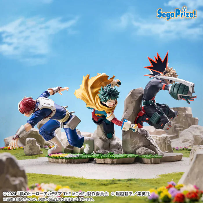 MY HERO ACADEMIA - FIGURINES IZUKU & SHOTO & KATSUKI (THE MOVIE YOU'RE NEXT) XROSS LINK MangaSphere
