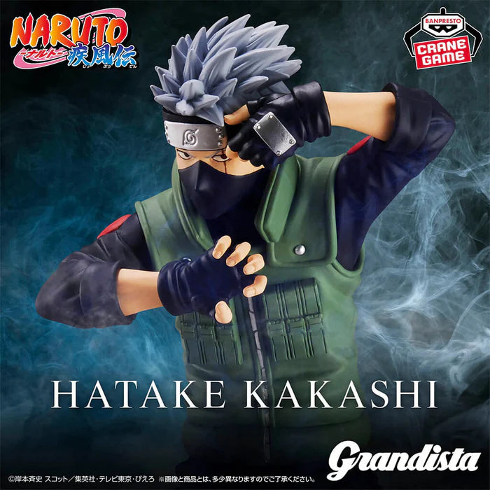 NARUTO SHIPPUDEN – Figurine Hatake Kakashi Grandista Banpresto (occasion) Banpresto