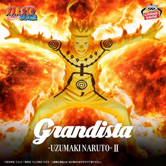 NARUTO SHIPPUDEN - FIGURINE NARUTO UZUMAKI II GRANDISTA MangaSphere