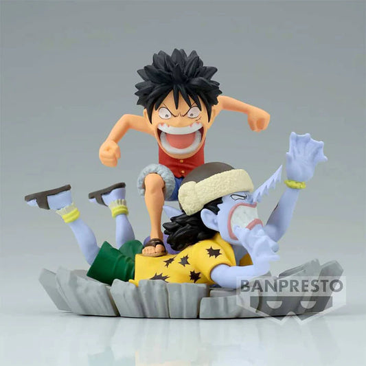 ONE PIECE - FIGURINE MONKEY D. LUFFY VS ARLONG WCF LOG STORIES MangaSphere
