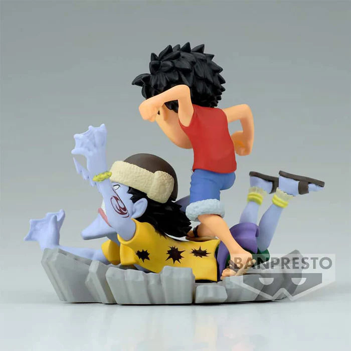 ONE PIECE - FIGURINE MONKEY D. LUFFY VS ARLONG WCF LOG STORIES MangaSphere