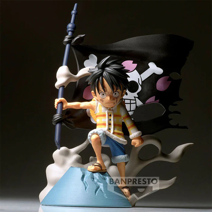 Figurine One Piece WCF Log Stories Monkey D. Luffy MangaSphere