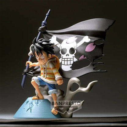 Figurine One Piece WCF Log Stories Monkey D. Luffy MangaSphere
