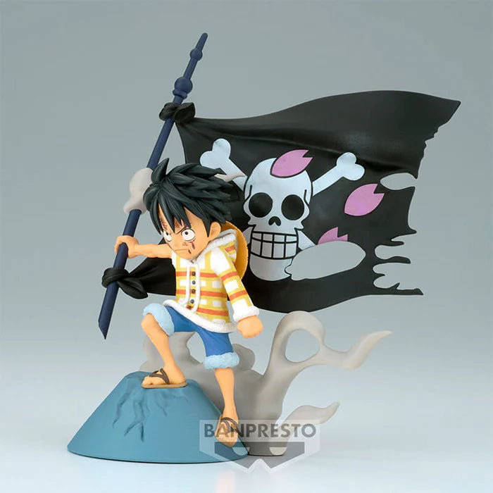Figurine One Piece WCF Log Stories Monkey D. Luffy MangaSphere