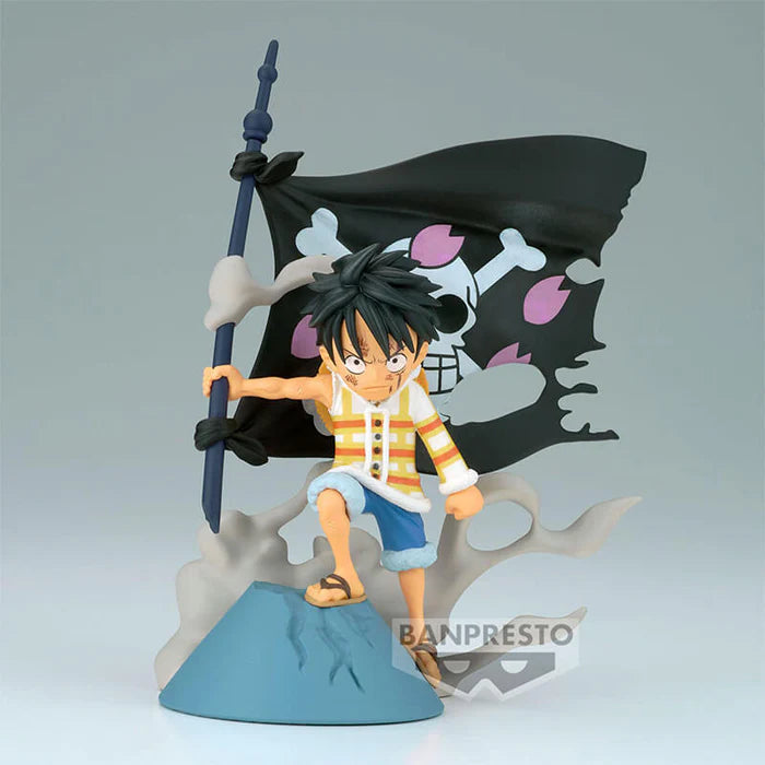 Figurine One Piece WCF Log Stories Monkey D. Luffy MangaSphere