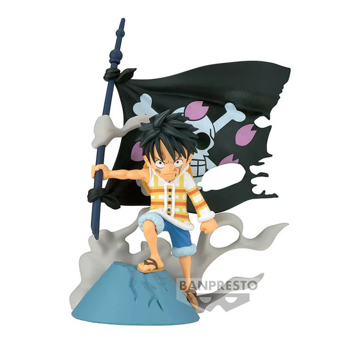 Figurine One Piece WCF Log Stories Monkey D. Luffy MangaSphere
