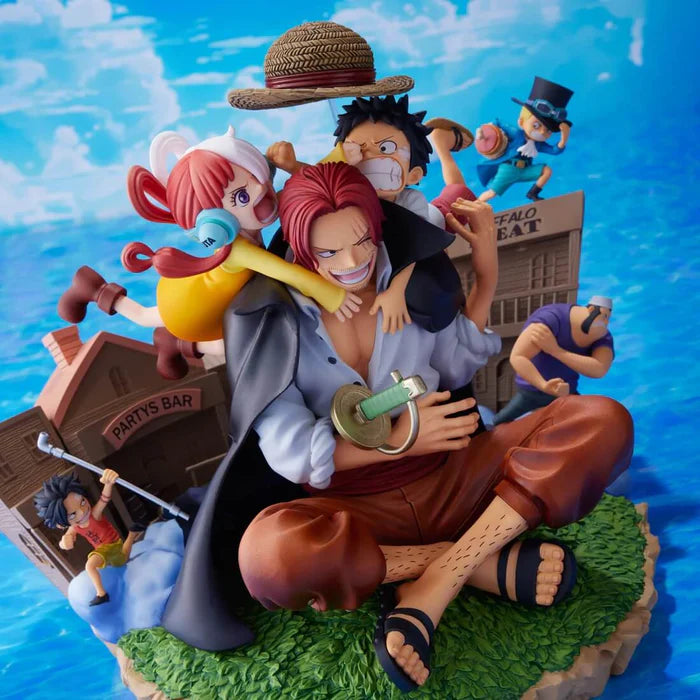 ONE PIECE – Figurine Shanks | Super Master Stars Diorama JC104