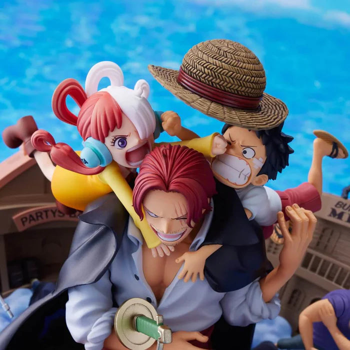 ONE PIECE – Figurine Shanks | Super Master Stars Diorama JC104