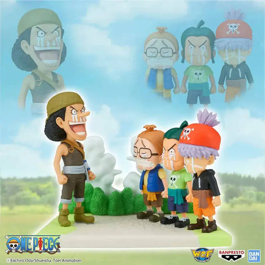 ONE PIECE - FIGURINE USOPP & PIRATES WCF LOG STORIES MangaSphere