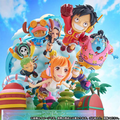 ONE PIECE – Figurines WCF Egg Head Ver. MangaSphere