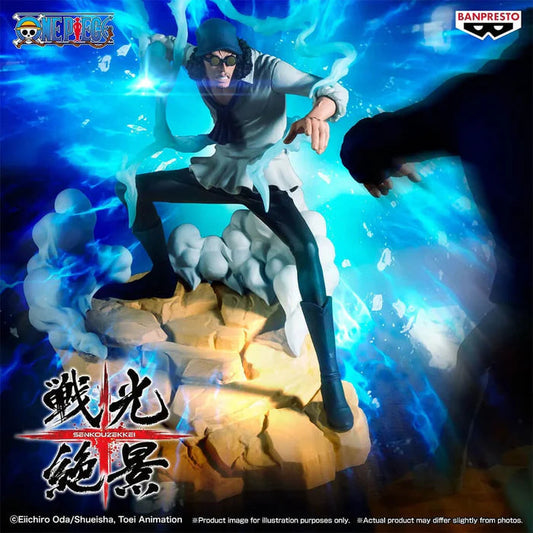 One Piece – Figurine Aokiji Kuzan | Senkouzekkei – Banpresto MangaSphere
