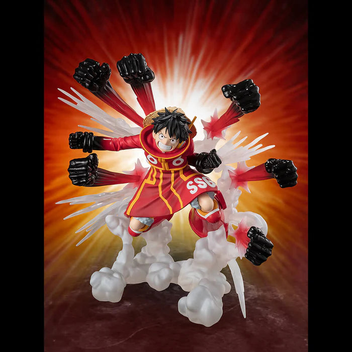 ONE PIECE – Figurine Monkey D. Luffy (Gum-Gum Hawk Gatling) | Extra Battle – Figuarts ZERO