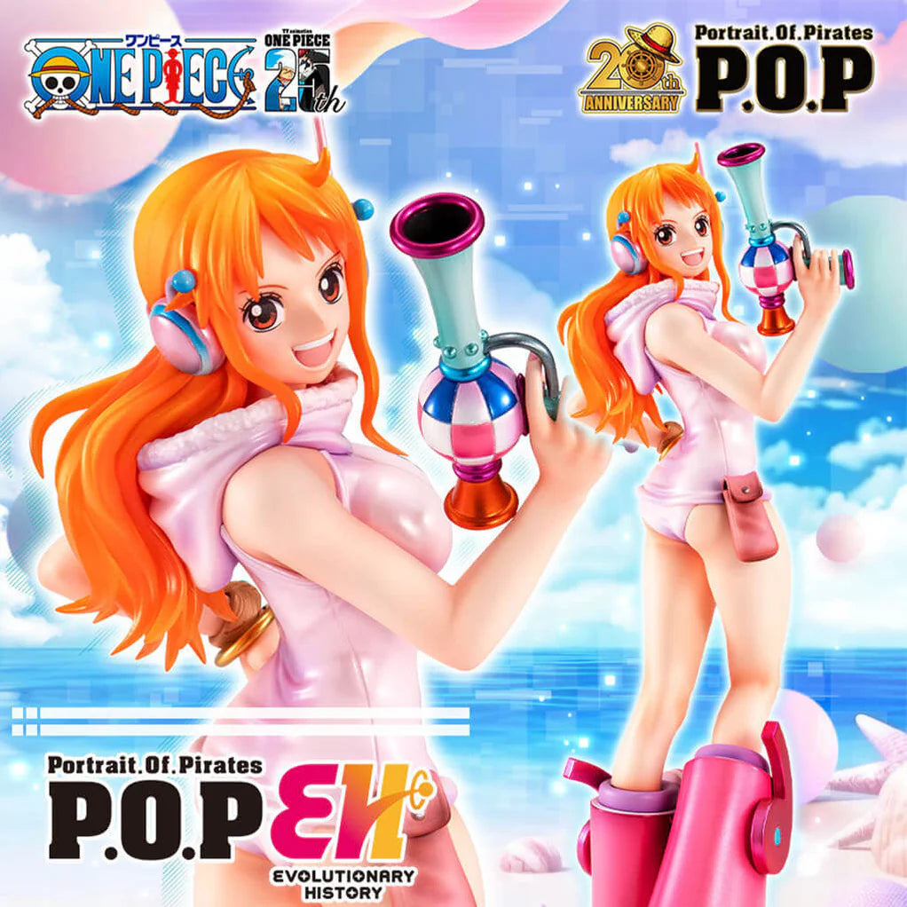 ONE PIECE – Figurine Nami | Evolutionary History – Portrait of Pirates MangaSphere