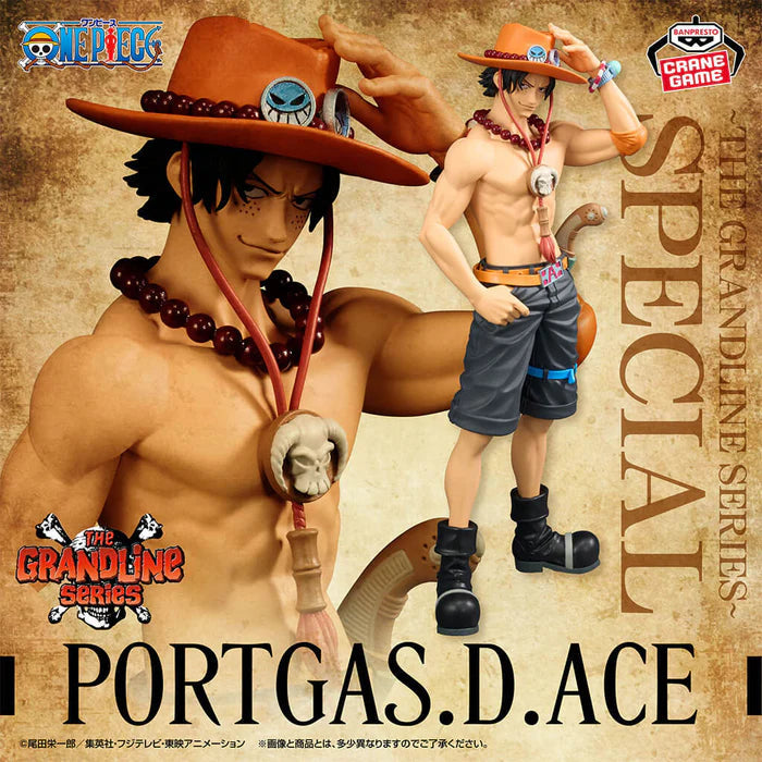 ONE PIECE – Figurine Portgas D. Ace DXF The Grandline Series Special MangaSphere