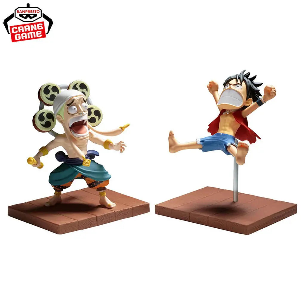 ONE PIECE - FIGURINES MONKEY D. LUFFY & ENEL WCF LOG STORIES MangaSphere