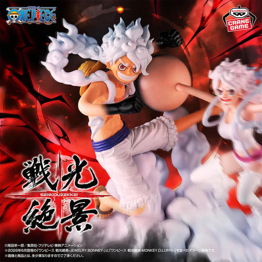 ONE PIECE – Figurines Monkey D. Luffy & Jewelry Bonney Senkouzekkei Banpresto
