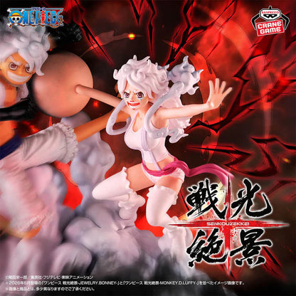 ONE PIECE – Figurines Monkey D. Luffy & Jewelry Bonney Senkouzekkei Banpresto