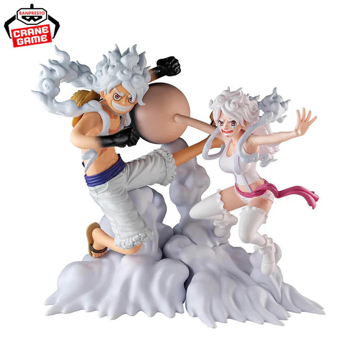 ONE PIECE – Figurines Monkey D. Luffy & Jewelry Bonney Senkouzekkei Banpresto