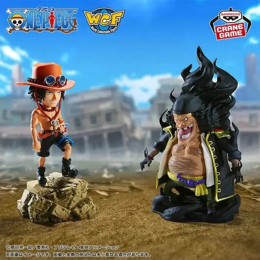One Piece – Figurines Portgas D. Ace & Marshall D. Teach – WCF Log Stories – Banpresto MangaSphere