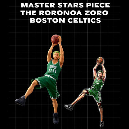ONE PIECE – Figurine The Roronoa Zoro Boston Celtics One Piece x NBA Master Stars Piece Bandai
