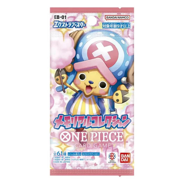 ONE PIECE CARD GAME – Booster Memorial Collection EB-01 (Japonais) Bandai