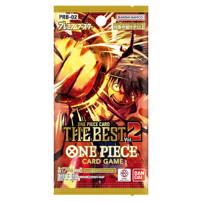 ONE PIECE CARD GAME – Premium Booster The Best Vol.2 PRB-02 (Japonais) Bandai