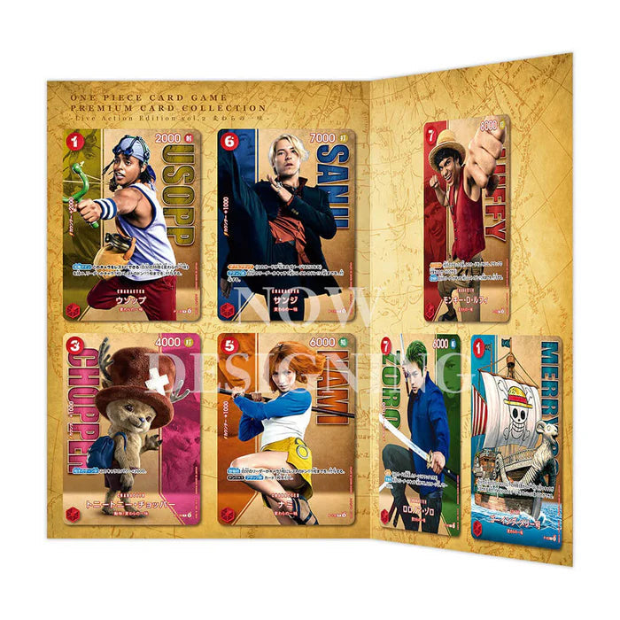 ONE PIECE CARD GAME – Premium Card Collection Straw Hat Crew Live Action Edition Vol.2 [Précommande Juillet 2026] Bandai