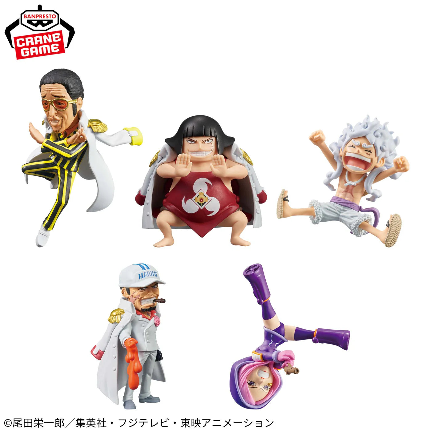 One Piece – WCF Egghead 6 | Set Complet de 5 Figurines – World Collectible Figures MangaSphere