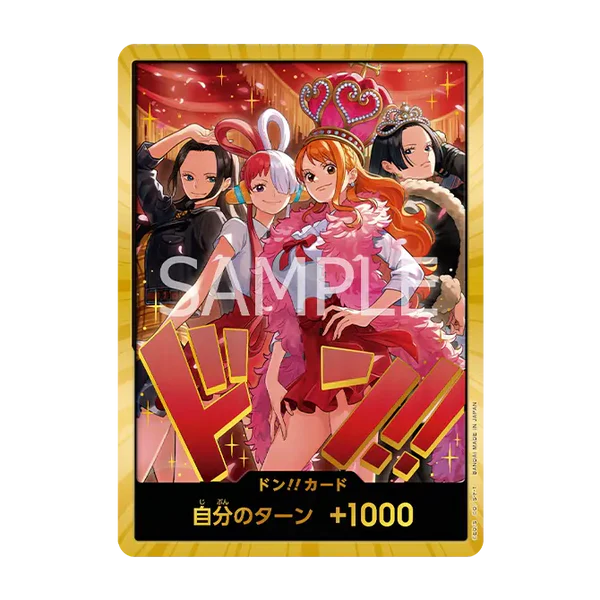 One Piece Card Game – Carte Heroines Gold Don!! [EB-03] | Carte Dorée Edition Booster EB-03 MangaSphere