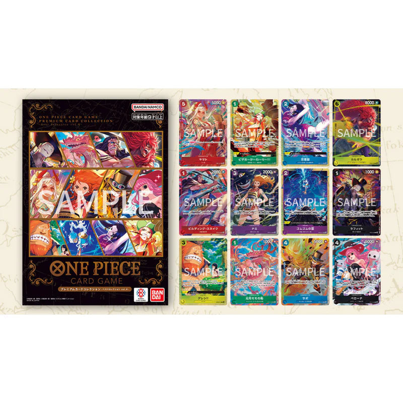 One Piece Card Game Premium Card Collection Best Selection Vol.4 Coffret Officiel MangaSphere