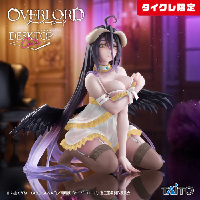 OVERLORD – Figurine Albedo Negligee Ver. Desktop Cute Taito (Taikure Exclusive) TAITO