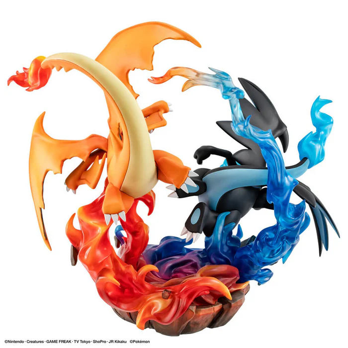 POKEMON - FIGURINE MEGA CHARIZARD X & MEGA CHARIZARD Y PALKIA GEMEX SERIES MangaSphere