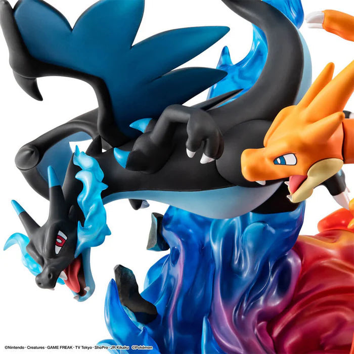 POKEMON - FIGURINE MEGA CHARIZARD X & MEGA CHARIZARD Y PALKIA GEMEX SERIES MangaSphere