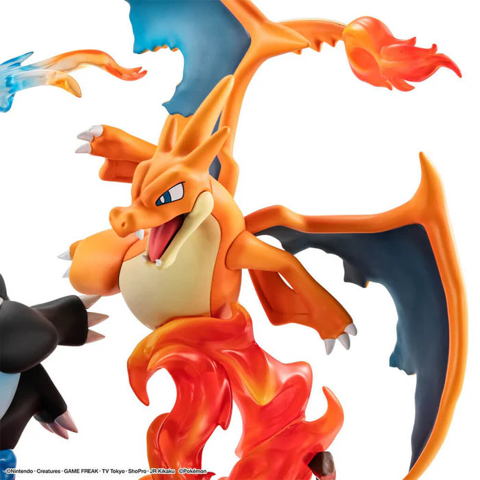 POKEMON - FIGURINE MEGA CHARIZARD X & MEGA CHARIZARD Y PALKIA GEMEX SERIES MangaSphere
