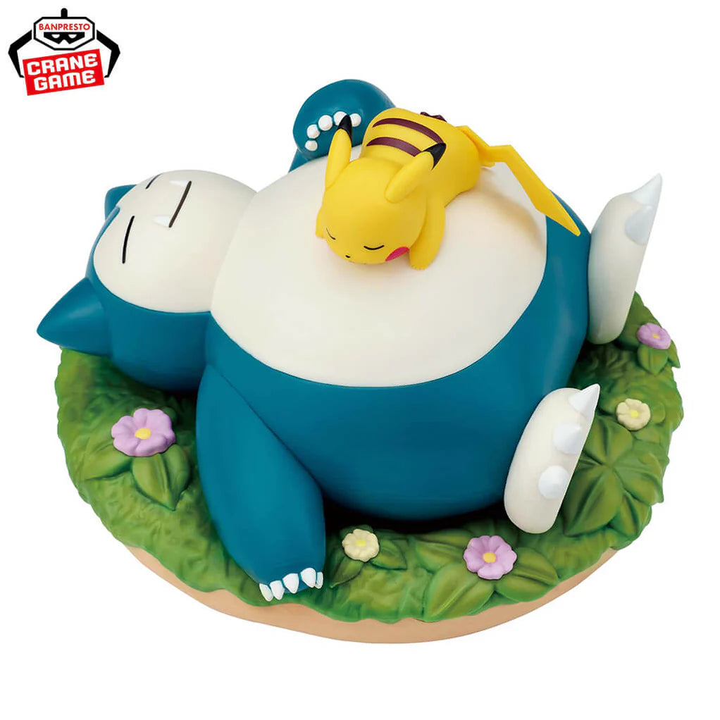 POKÉMON – Figurine Pikachu & Ronflex | Relaxing Time MangaSphere