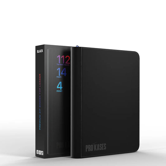 CLASSEUR ZIP NOIR 112 TOPLOADERS 2X2 MangaSphere