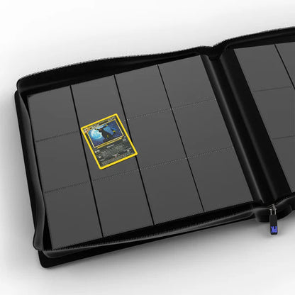 CLASSEUR ZIP NOIR 576 CARTES 3X4 MangaSphere
