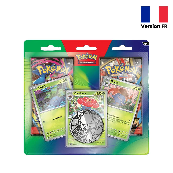 POKÉMON – Figurine Duopack Mystherbe Ortide Rafflésia MangaSphere