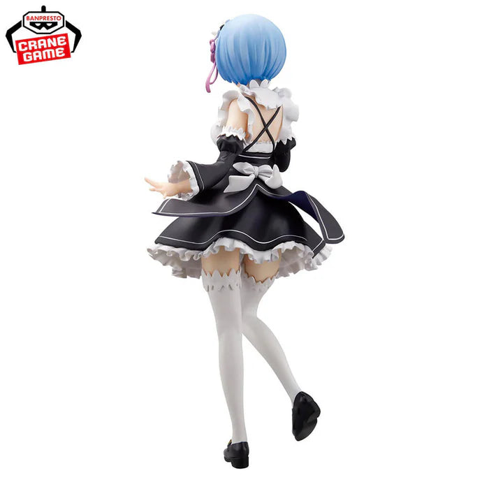 RE:ZERO – Figurine Rem Maid Ver. Glitter & Glamours Banpresto