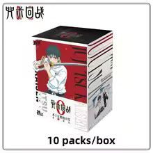 Kayou Jujutsu Kaisen Collection Card Adventure Battle Anime Children's Favorite Miwa Kasumi Nishimiya Momo Creative Gift Cards MangaSphere