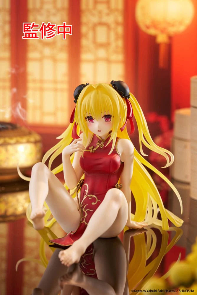 Figurine Yami Chinese Dress Ver. (Golden Dark) – To Love Ru Darkness – Desktop Cute MangaSphere