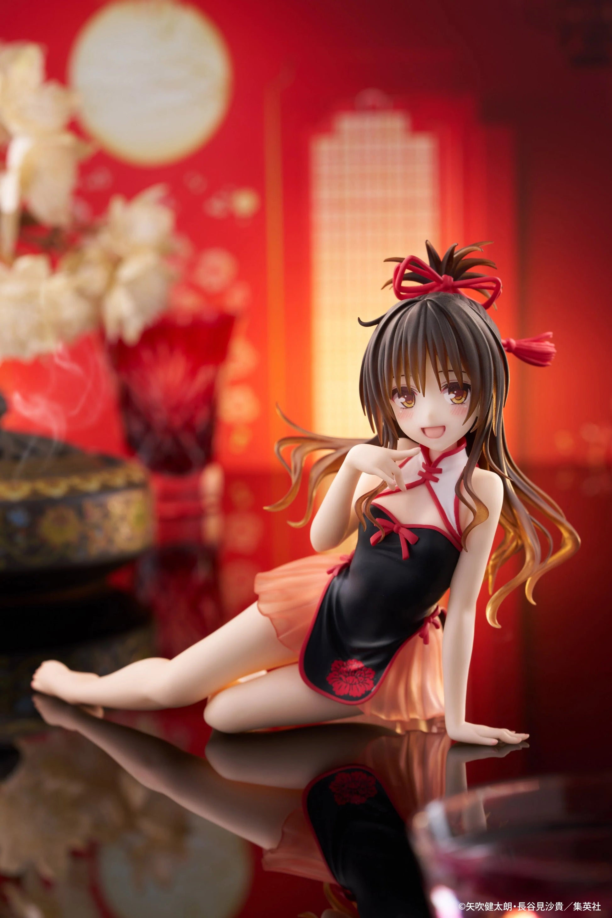Figurine Yûki Mikan Chinese Dress Ver. – To Love Ru Darkness – Edition Desktop Cute MangaSphere