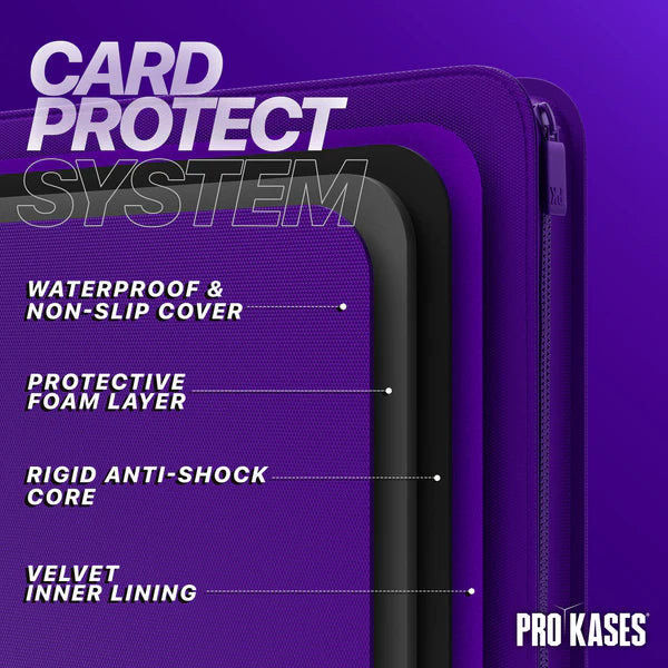 CLASSEUR 288 TOPLOADERS VIOLET 3X3 MangaSphere