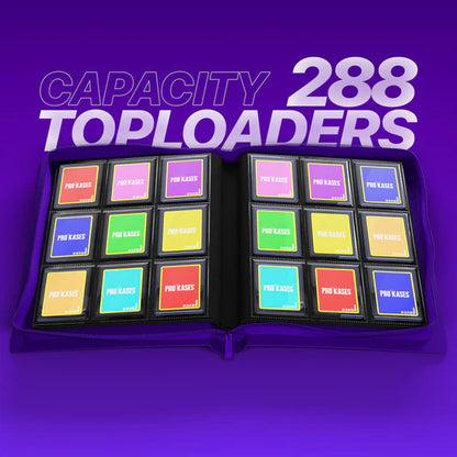 CLASSEUR 288 TOPLOADERS VIOLET 3X3 MangaSphere