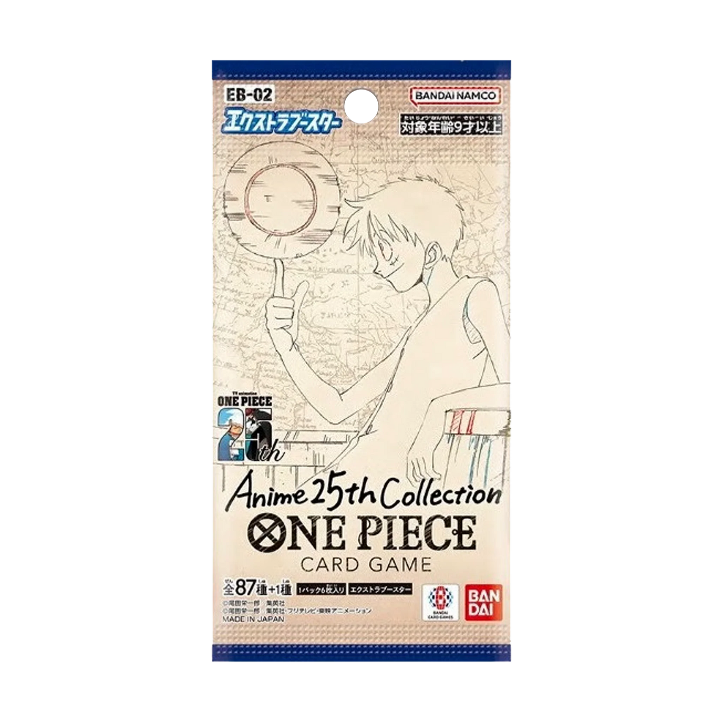 ONE PIECE CARD GAME – Booster Anime 25th Collection EB-02 (Japonais)